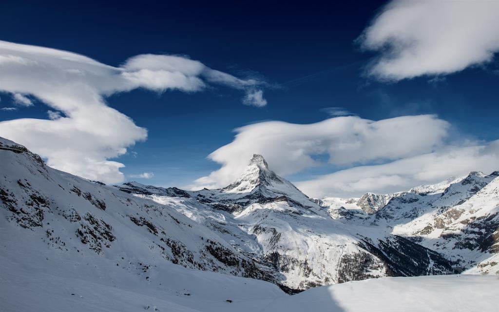 Mountains 雪 冬 瑞士风景壁纸 高清图片 壁纸 自然风景 桌面城市