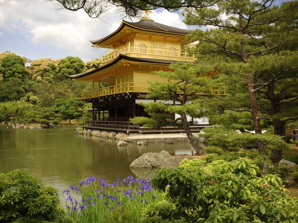 京都kinkaku Ji Temple高清壁纸 高清图片 壁纸 自然风景 桌面城市