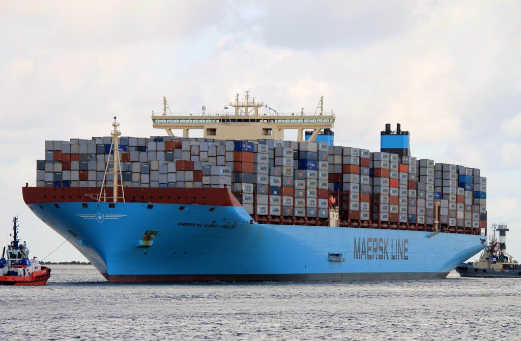 maerskmckinneymoller最大的集装箱船daewoo造船和海洋工程壁纸