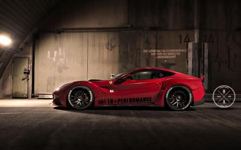 LB Performance Ferrari 458 Italia壁纸