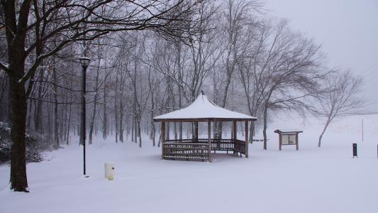 唯美冬季雪景