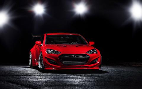 BTR现代Genesis Coupe 2014壁纸