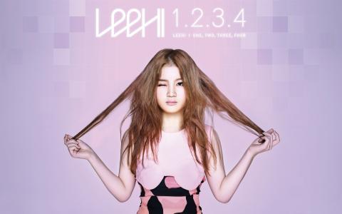 韩国音乐女孩LEE HI 01壁纸