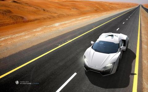 W Motors Lykan HyperSport 2013壁纸