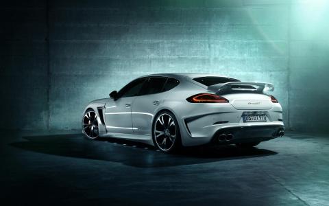 2014保时捷Panamera Turbo GrandGT By TechArt 2壁纸