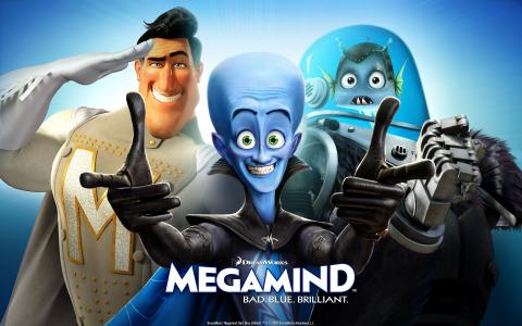 Megamind 2010电影壁纸