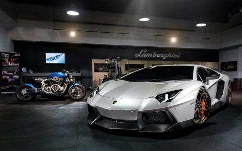 2014年兰博基尼Aventador NL2通过Novitec Torado相关车壁纸壁纸