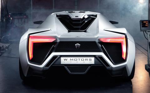 2013年W电机Lykan HyperSport 4壁纸