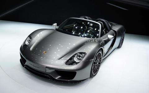 2013保时捷918 Spyder IAA法兰克福车展壁纸