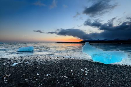 冰岛，Jokulsarlon壁纸