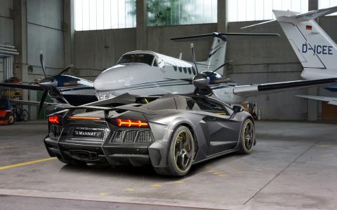 2014年Mansory Lamborghini Aventador Carbonado Roadster 2相关车壁纸