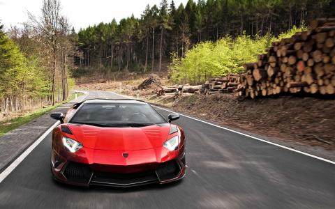 2012年兰博基尼Aventador Mansory壁纸