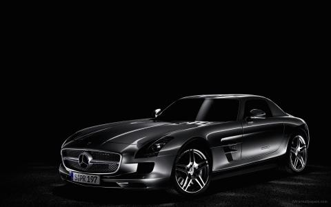 2011年奔驰SLS AMG 3壁纸