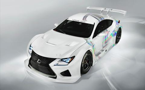 2014雷克萨斯RC F GT3概念车相关壁纸