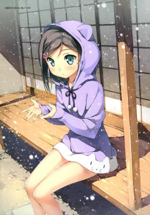 Tsutsukakushi Tsukiko，Kantoku，Snow wallpaper