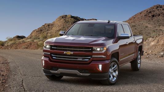 2015雪佛兰Silverado LTZ Z71棕色汽车壁纸