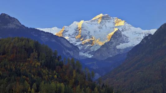 少女峰，阿尔卑斯山的壁纸