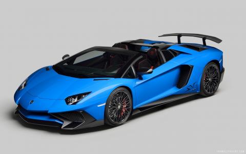 兰博基尼Aventador LP 750 4 Superveloce跑车壁纸