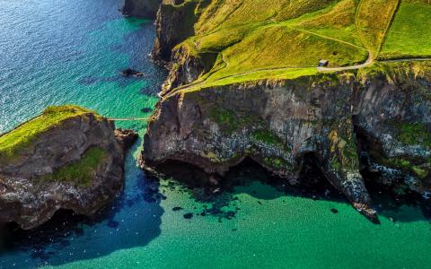 Ballintoy，Carrick-Rede壁纸