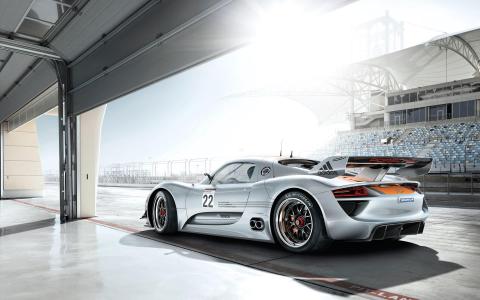 保时捷918 RSR 6壁纸