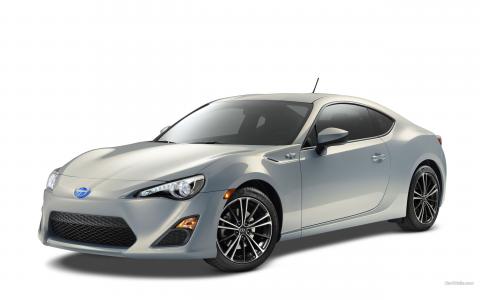 丰田FR-S GT86 Scion白色高清壁纸