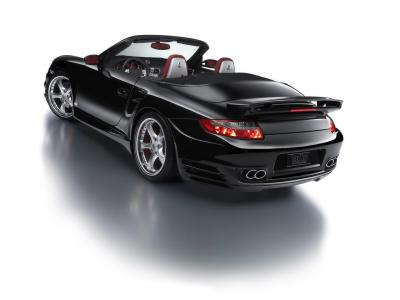 保时捷911 Turbo Techart Cabriolet 2008壁纸