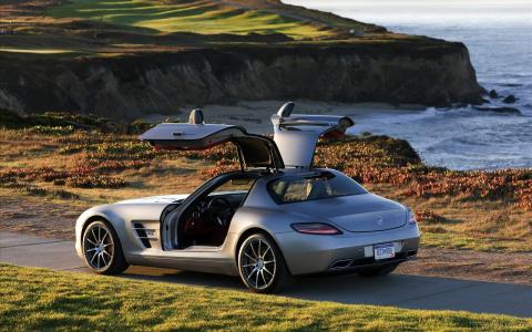 奔驰SLS AMG 2011苯8related汽车壁纸壁纸