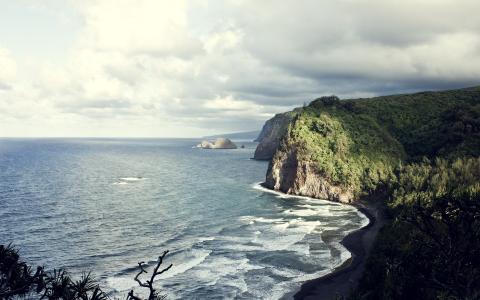 海滩海岸海洋风景高清壁纸