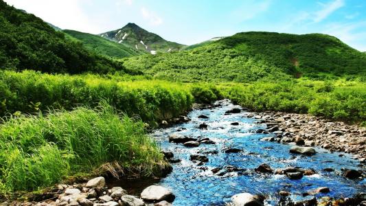 流石头石头风景山高清壁纸