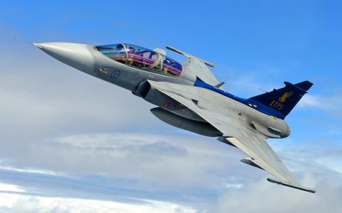 Jas 39b gripen etps壁纸