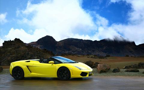 2009兰博基尼Gallardo LP560 4 Spyder 4related汽车壁纸壁纸