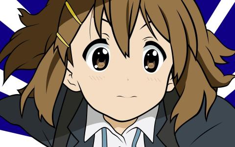 K-ON！，动漫女孩，平泽唯一，可爱的壁纸