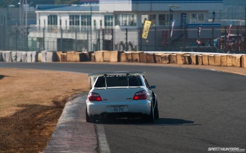 斯巴鲁WRX STI Race Track筑波高清壁纸