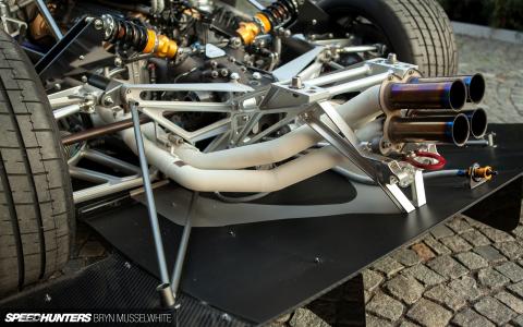 帕加尼Zonda Zonda R Exhaust高清壁纸