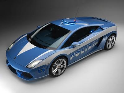 兰博基尼Gallardo LP560 4 Polizia壁纸