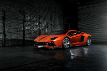 兰博基尼Aventador Vorsteiner壁纸