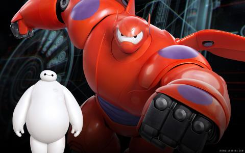 Baymax在大英雄6壁纸