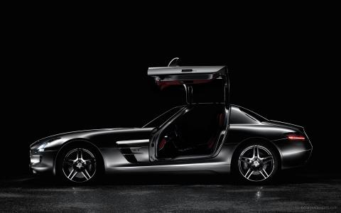 奔驰SLS AMG 2011苯2related汽车壁纸壁纸