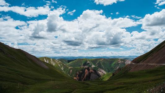 四川卓塔拉山风景摄影