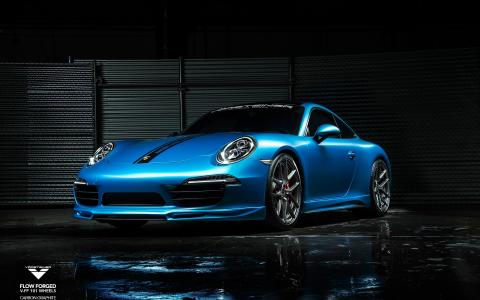 Vorsteiner保时捷911 Carrera S V FF 101相关的汽车壁纸壁纸