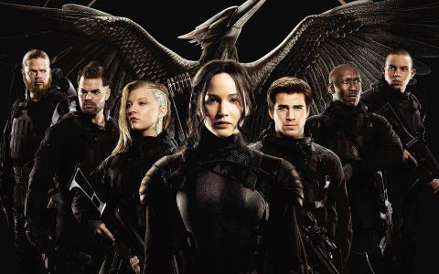 饥饿游戏Mockingjay第1部分电影壁纸