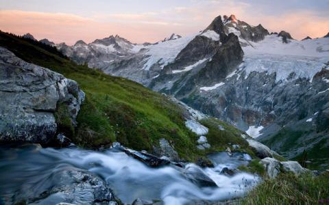 壮观唯美的山川风景