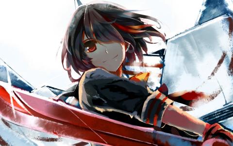 动漫Ryuko Matoi杀死拉杀死高清壁纸