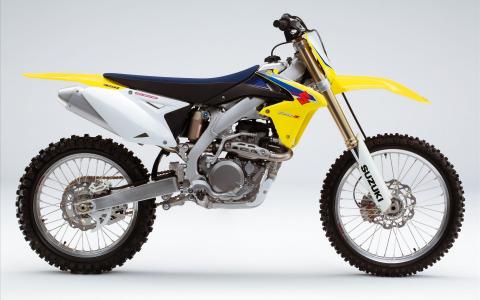 2009年铃木RM Z450摩托车越野赛壁纸