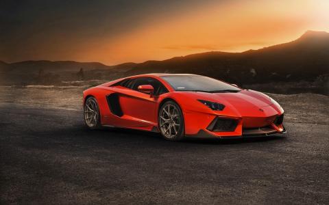 汽车兰博基尼Aventador LP-740优化壁纸