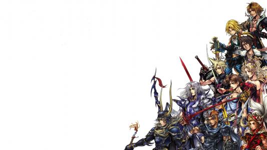 Dissidia最终幻想最终幻想白色高清壁纸