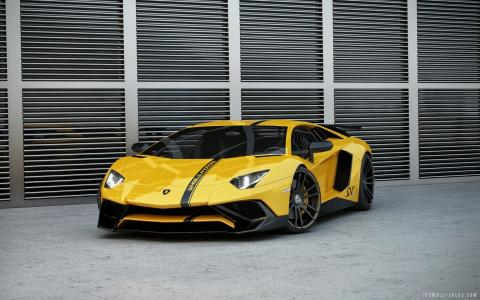 2015 lp800 Wheelsandmore兰博基尼Aventador SV La maxxina壁纸