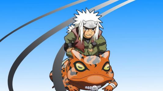 Jiraiya和青蛙壁纸