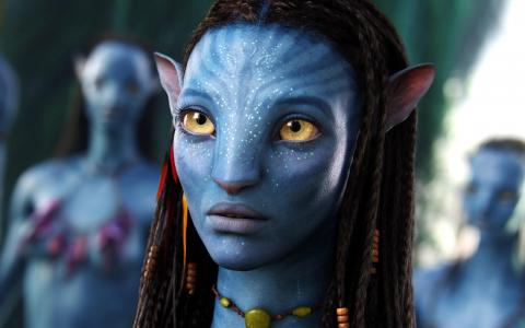 Neytiri在阿凡达2壁纸