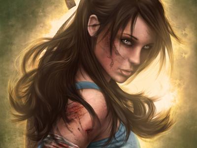 古墓丽影，Lara Croft，2013游戏壁纸